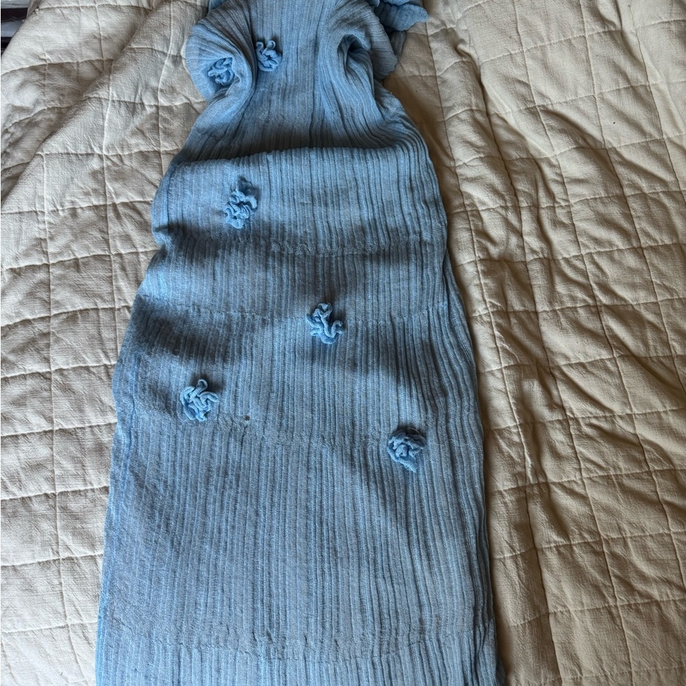 Meshki brynn dress in baby blue - Picture 5 of 9